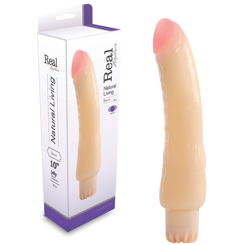 REAL RAPTURE BURST JELLY VIBRATOR 10&#039;&#039;