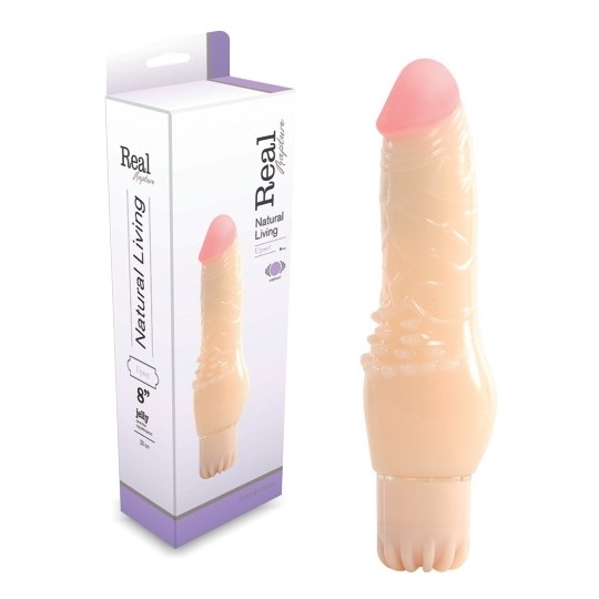 REAL RAPTURE UPSET JELLY VIBRATOR 8&#039;&#039;