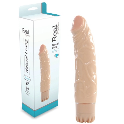 DILDO REALISTICO REALE RAPIMENTO TORNADO 8&quot;