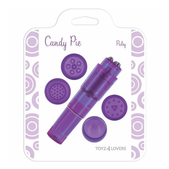 CANDY PIE PULSY VIBRATOR PURPLE