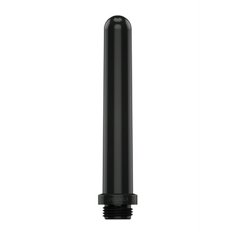 ERGOFLO - PREMIUM TIP FOR ANAL SHOWER - 5” / 13 CM - BLACK