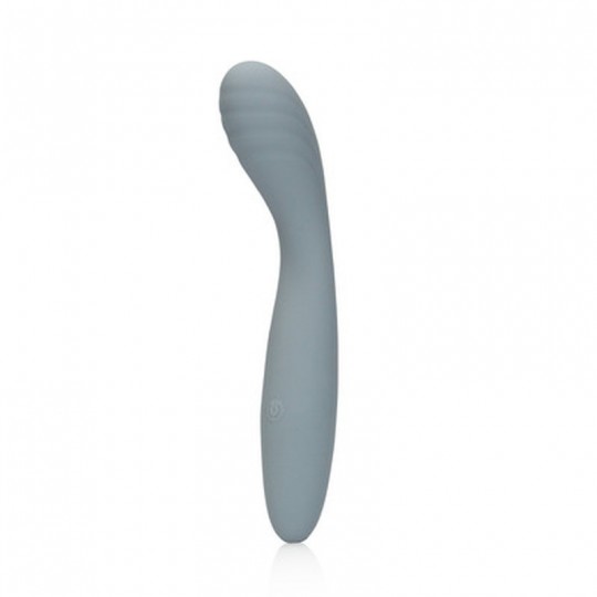 ULTRA SOFT SILICONE G-SPOT VIBRATOR - BASALT GREY