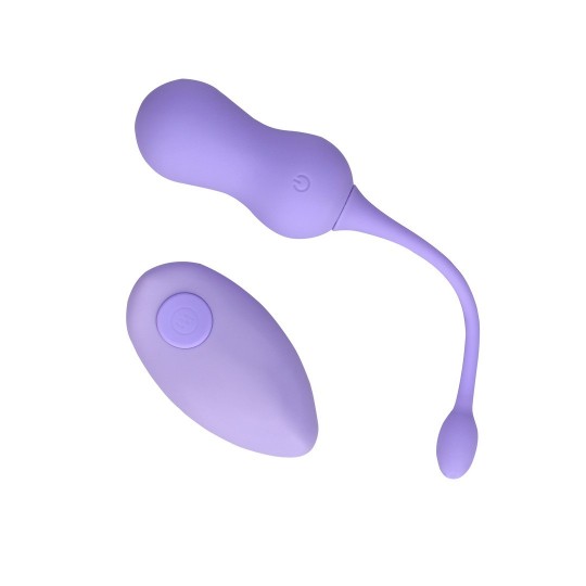 VIBRATING EGG WITH REMOTE CONTROL - VIOLET HARMONY