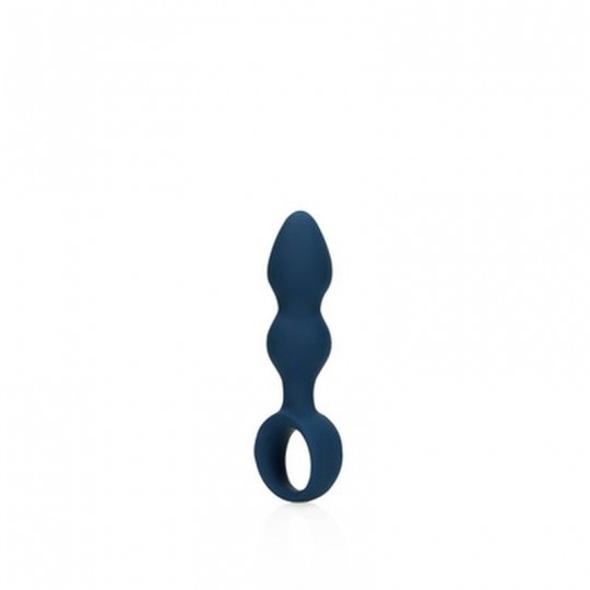 TEARDROP SHAPED ANAL PLUG - SMALL - BALTIC BLUE