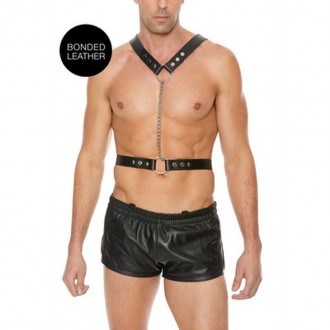 TWISTED BIT LEATHER HARNESS - ONE SIZE