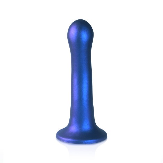 ULTRA SOFT SILICONE CURVY G-SPOT DILDO - 7&#039; / 17 CM