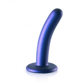 SMOOTH SILICONE G-SPOT DILDO - 5'' / 12 CM