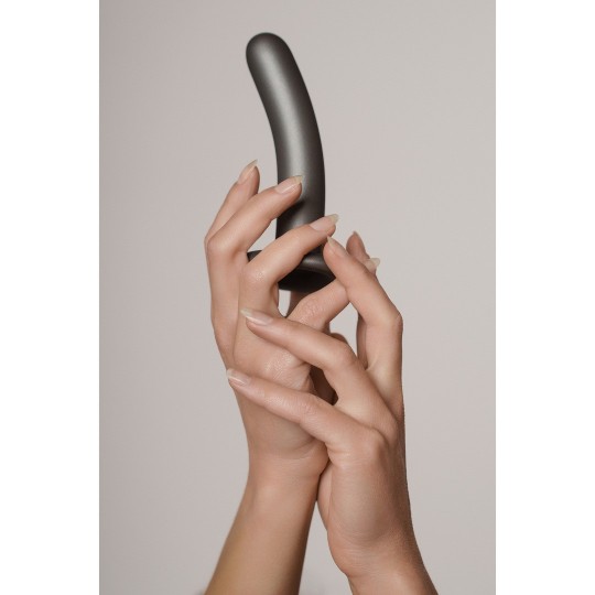 SMOOTH SILICONE G-SPOT DILDO - 5&#039; / 12 CM