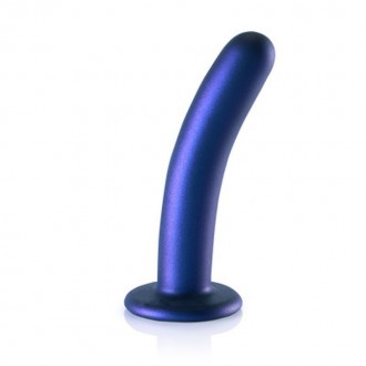 SMOOTH SILICONE G-SPOT DILDO - 6' / 14,5 CM