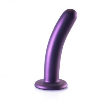 SMOOTH SILICONE G-SPOT DILDO - 6' / 14,5 CM