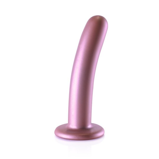 SMOOTH SILICONE G-SPOT DILDO - 6&#039; / 14,5 CM