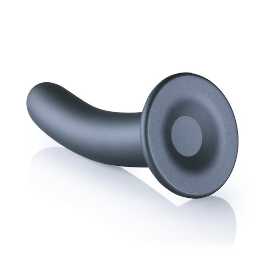 SMOOTH SILICONE G-SPOT DILDO - 7&#039; / 17 CM