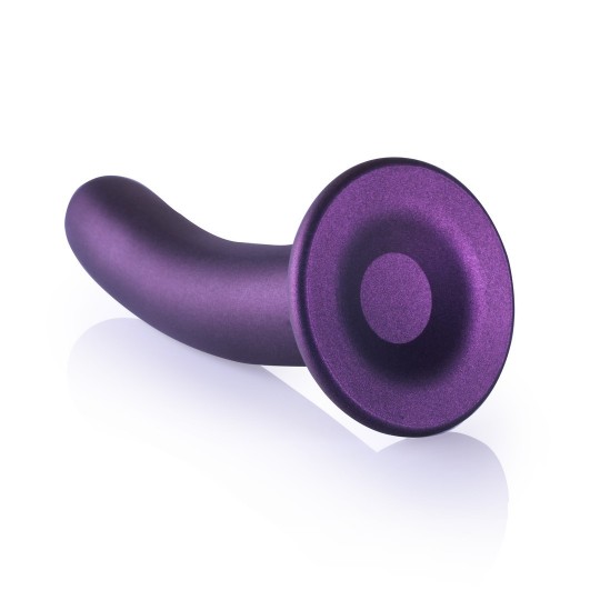 SMOOTH SILICONE G-SPOT DILDO - 7&#039; / 17 CM