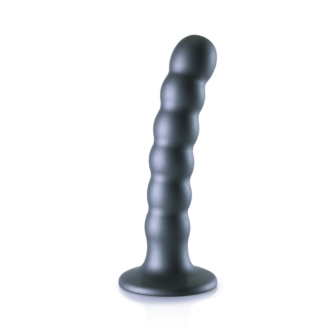 BEADED SILICONE G-SPOT DILDO - 5&#039;&#039; / 13 CM