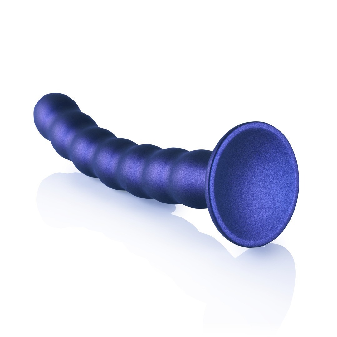 BEADED SILICONE G-SPOT DILDO - 8&#039; / 20,5 CM