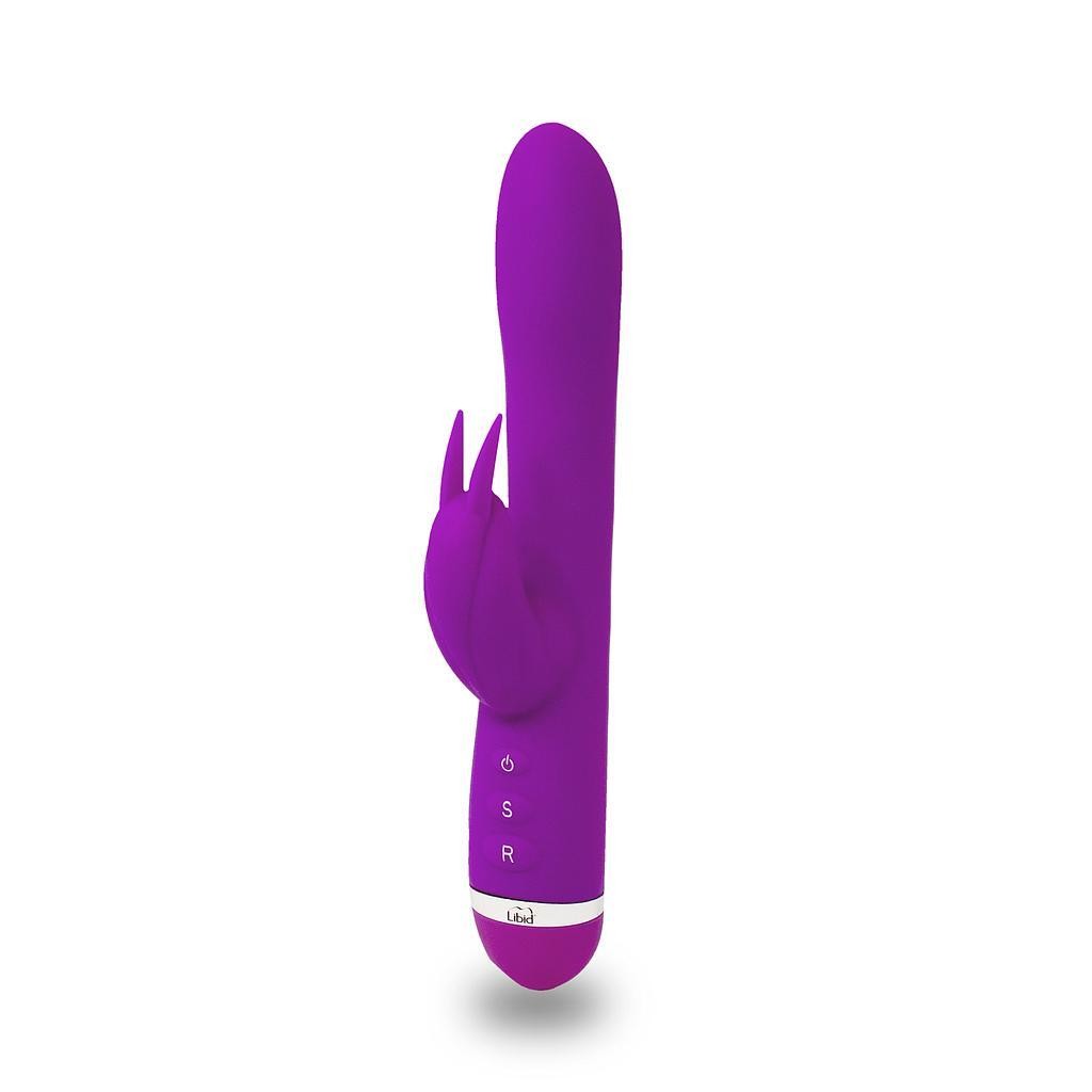 VIBRADOR RABBIT SUPPLE DELUX PLAY MORADO LIBID TOYS