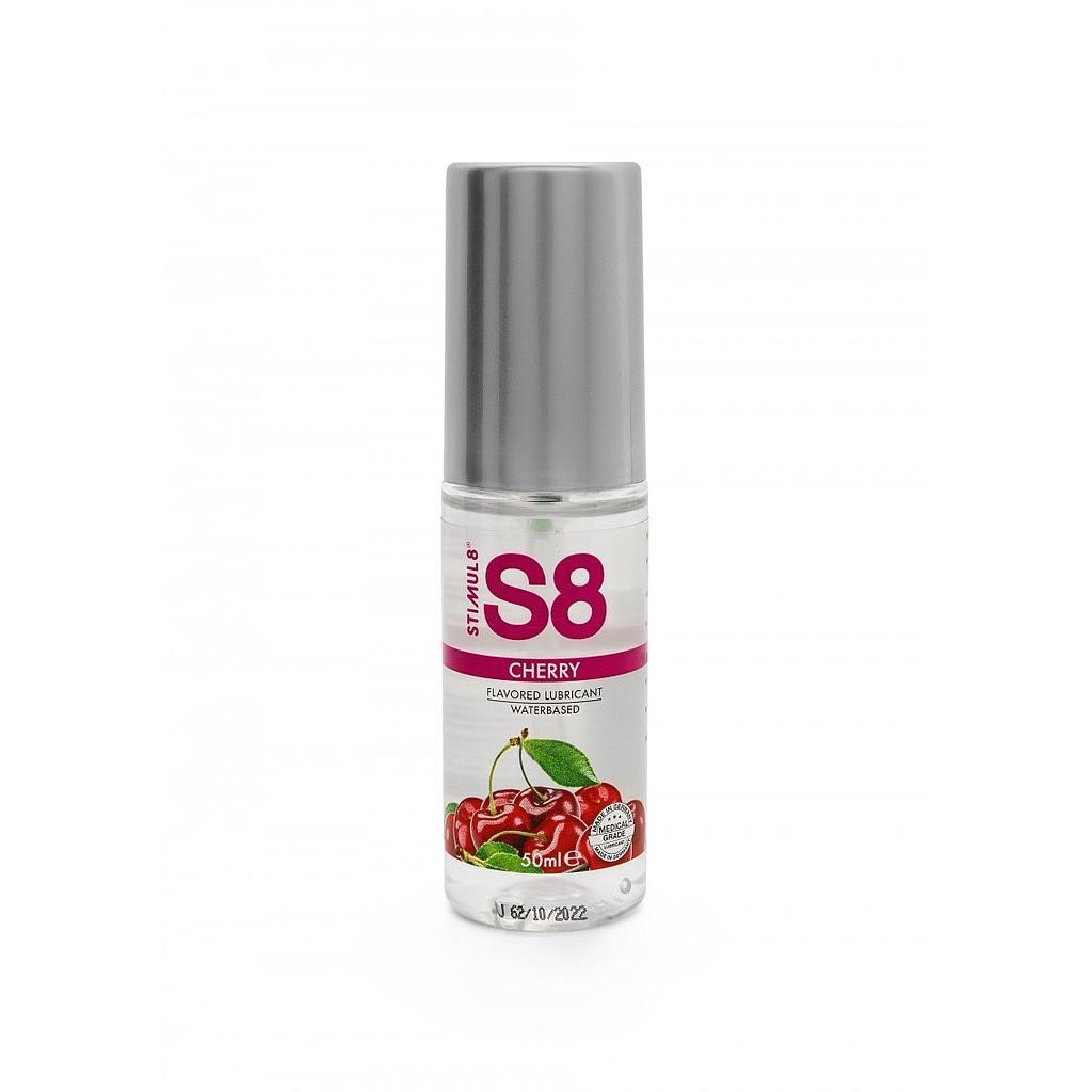 LUBRICANTE A BASE DE AGUA CON SABOR A CEREZA S8 STIMUL8 50ML