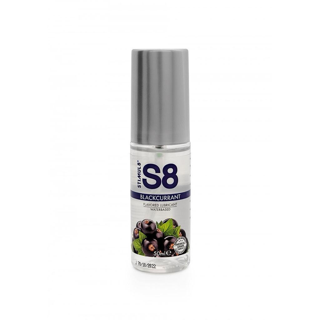 LUBRICANTE A BASE DE AGUA CON SABOR A GROSELLA NEGRA S8 STIMUL8 50ML